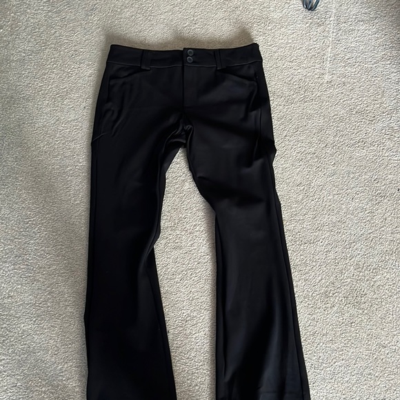 Torrid black flare leg stretch black dress pants. Plus size 12 R - Picture 1 of 2